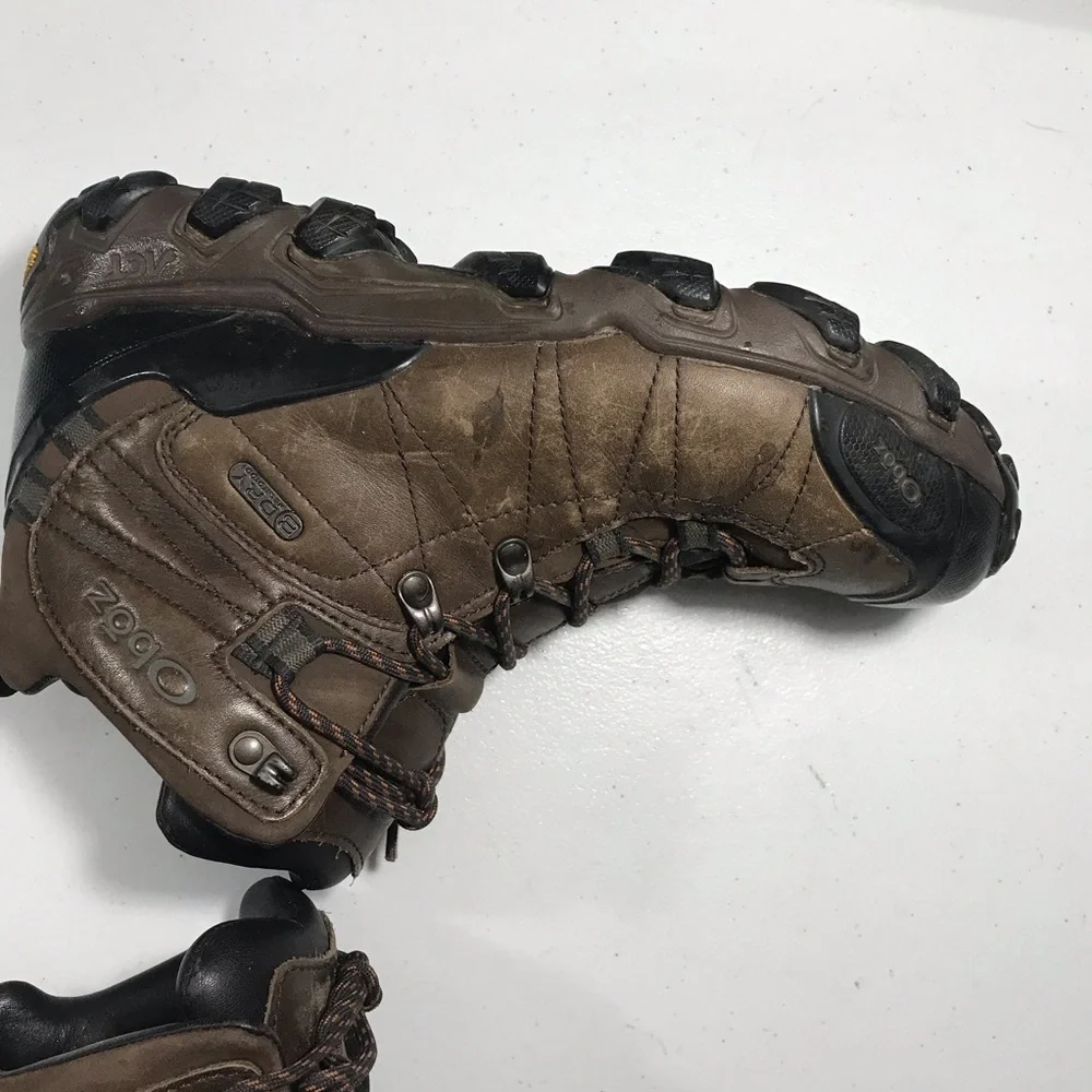 Womens  Brown Hiking Boots  Size 9 Durable Outdoor Trail Shoes SB-